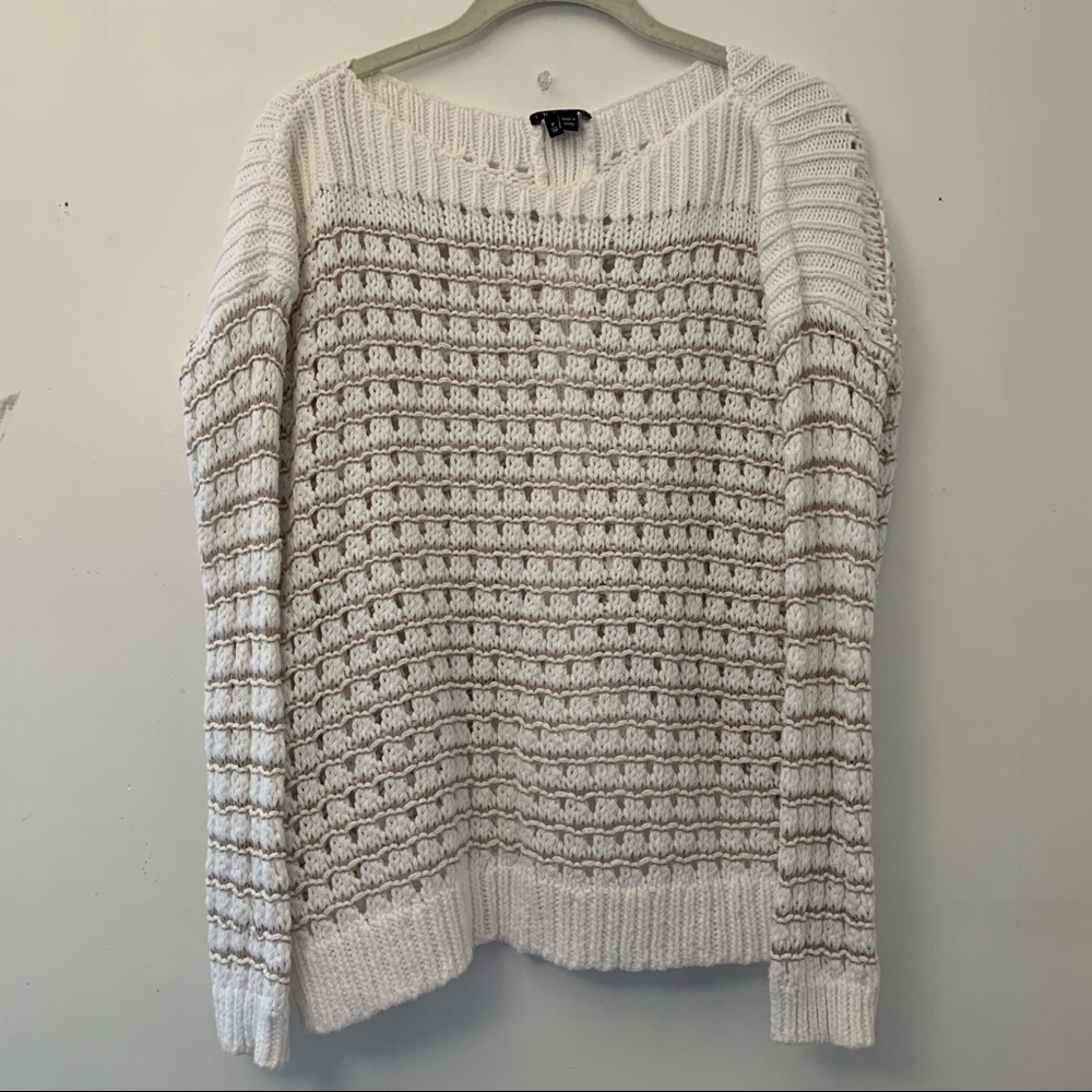 Theory Knit Sweater with Slit open Back